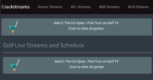 golf streams